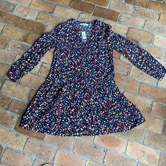 Loft - Heart Ruffle Dress - Picture 5 of 5